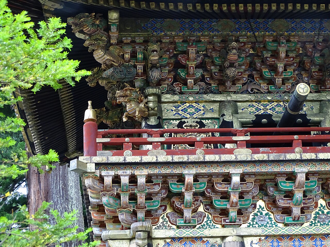 Yomeimon Gate at Nikko Toshogu