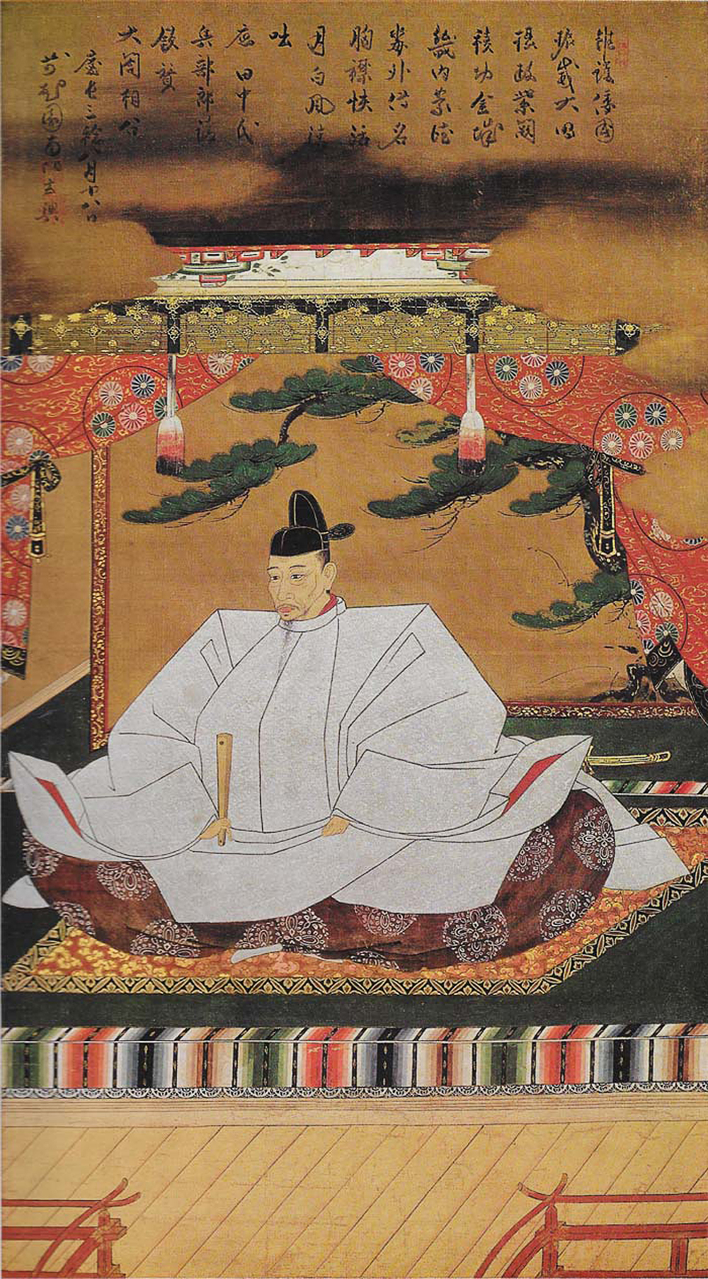 Portrait of Toyotomi Hideyoshi, the original builder of Osaka Castle