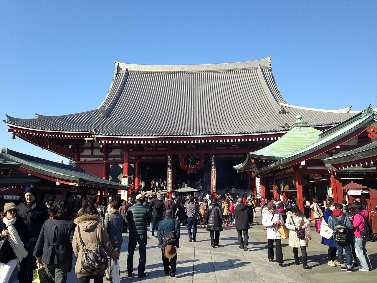 Main Hall (Hondo) of Sensoji Temple, Asakusa