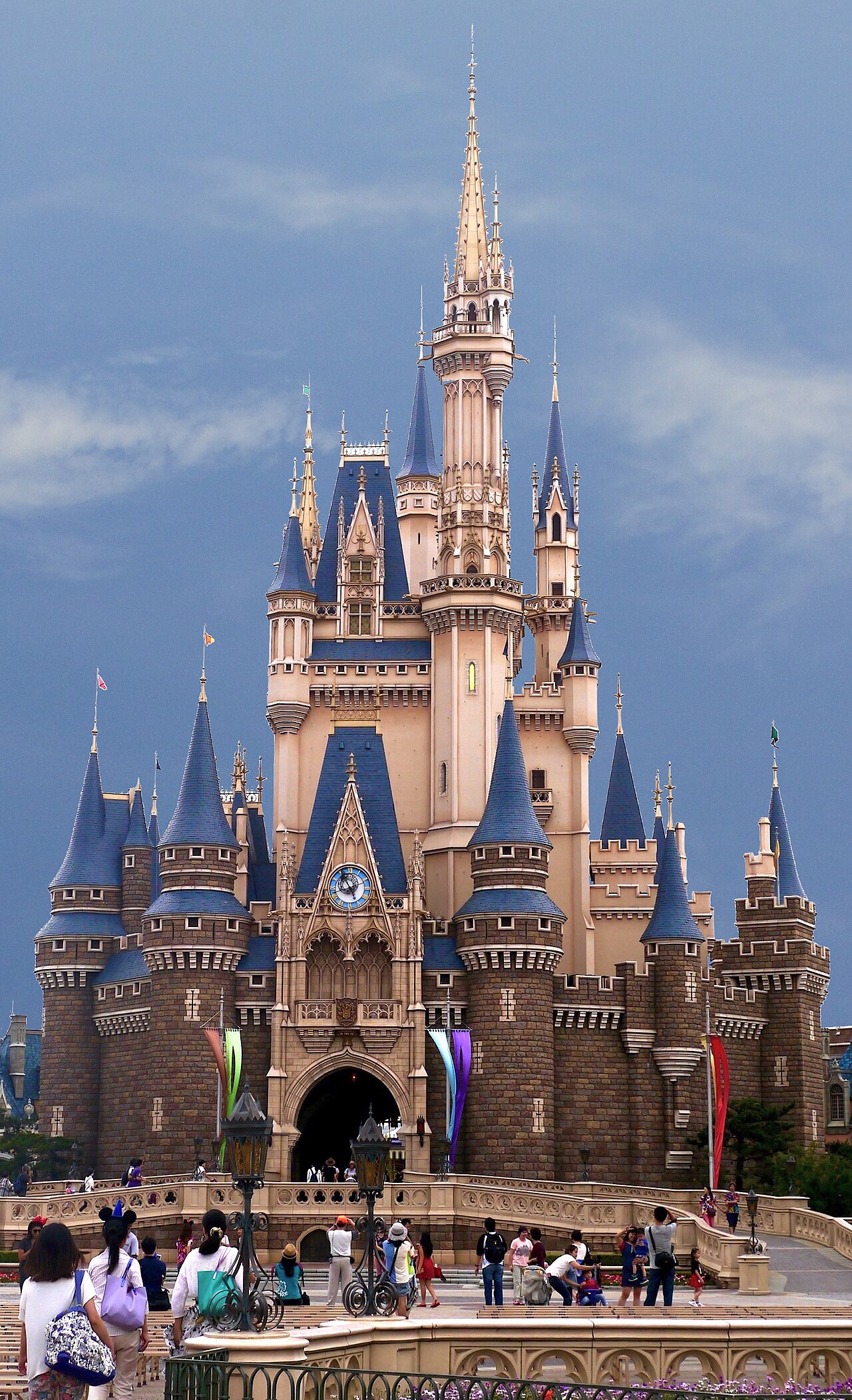 Cinderella Castle at Tokyo Disneyland, a popular family attraction