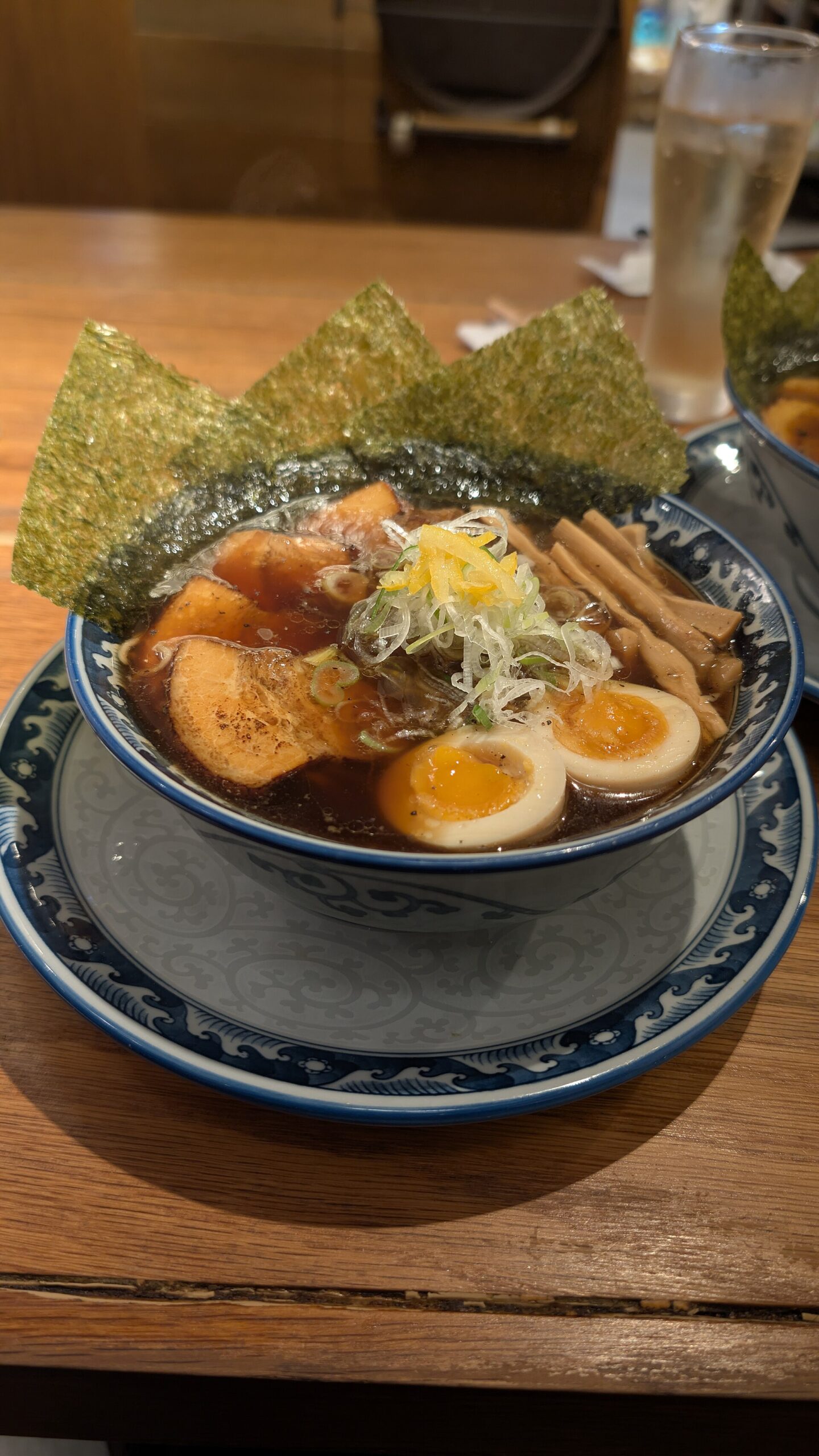 A bowl of Japanese ramen